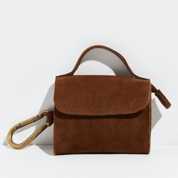 Free People Handbags - Free People Mini Leather Satchel Clip
